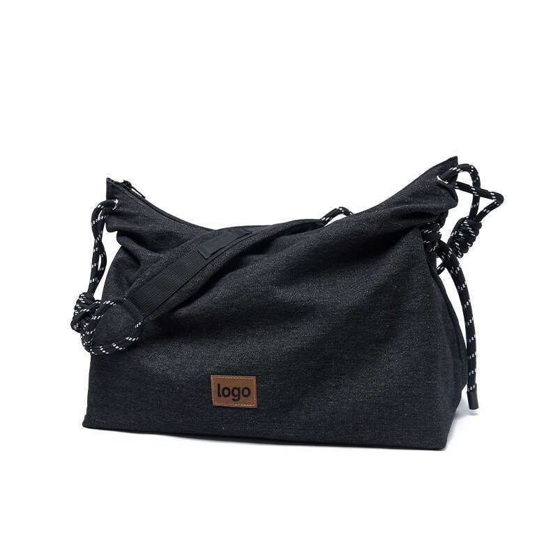 Men's Crossbody 2025 New Large Capacity Shoulder Black Casual Versatile Class Commuter Bag