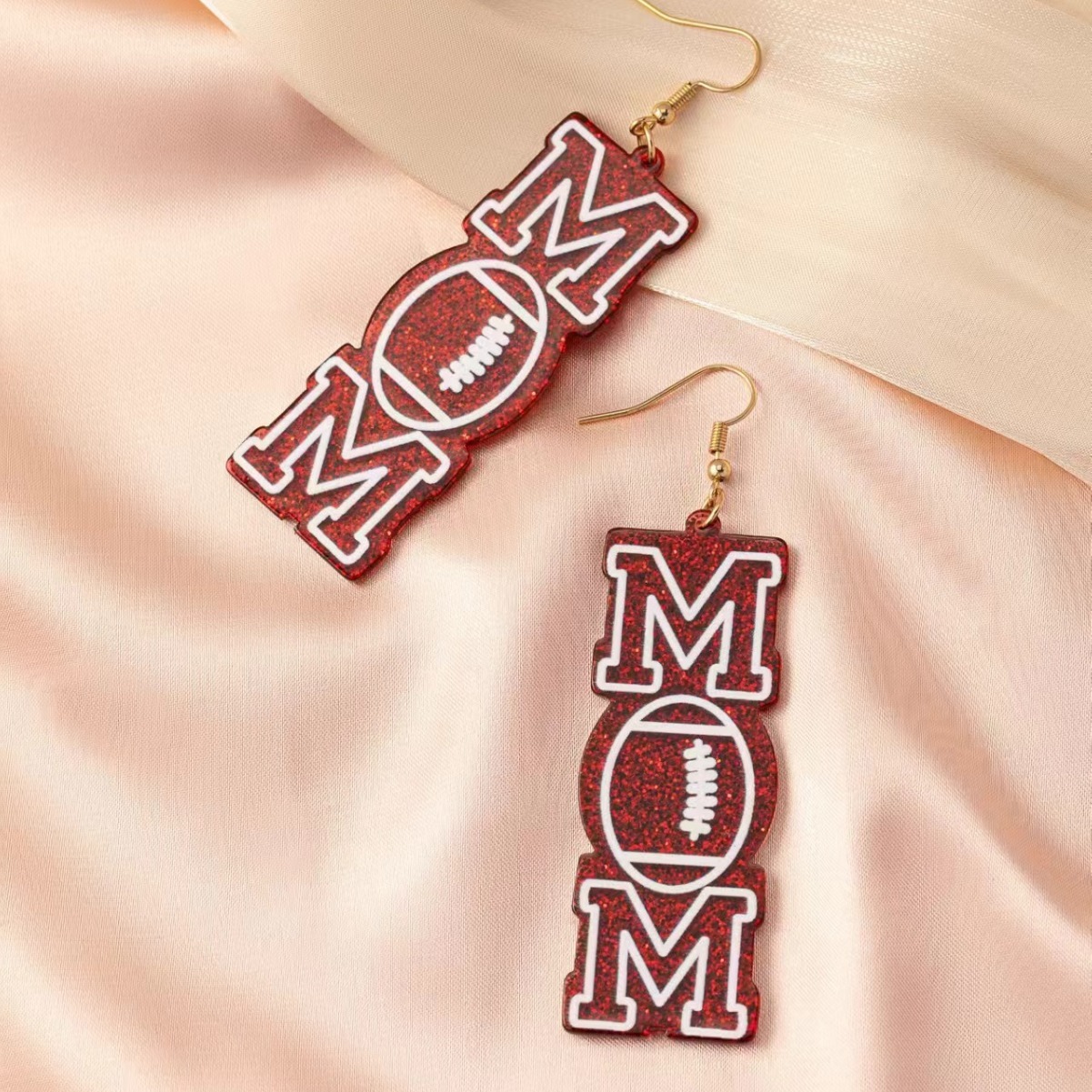 Accessories 1 Pair Acrylic MOM Mother's Day Celebration Earrings