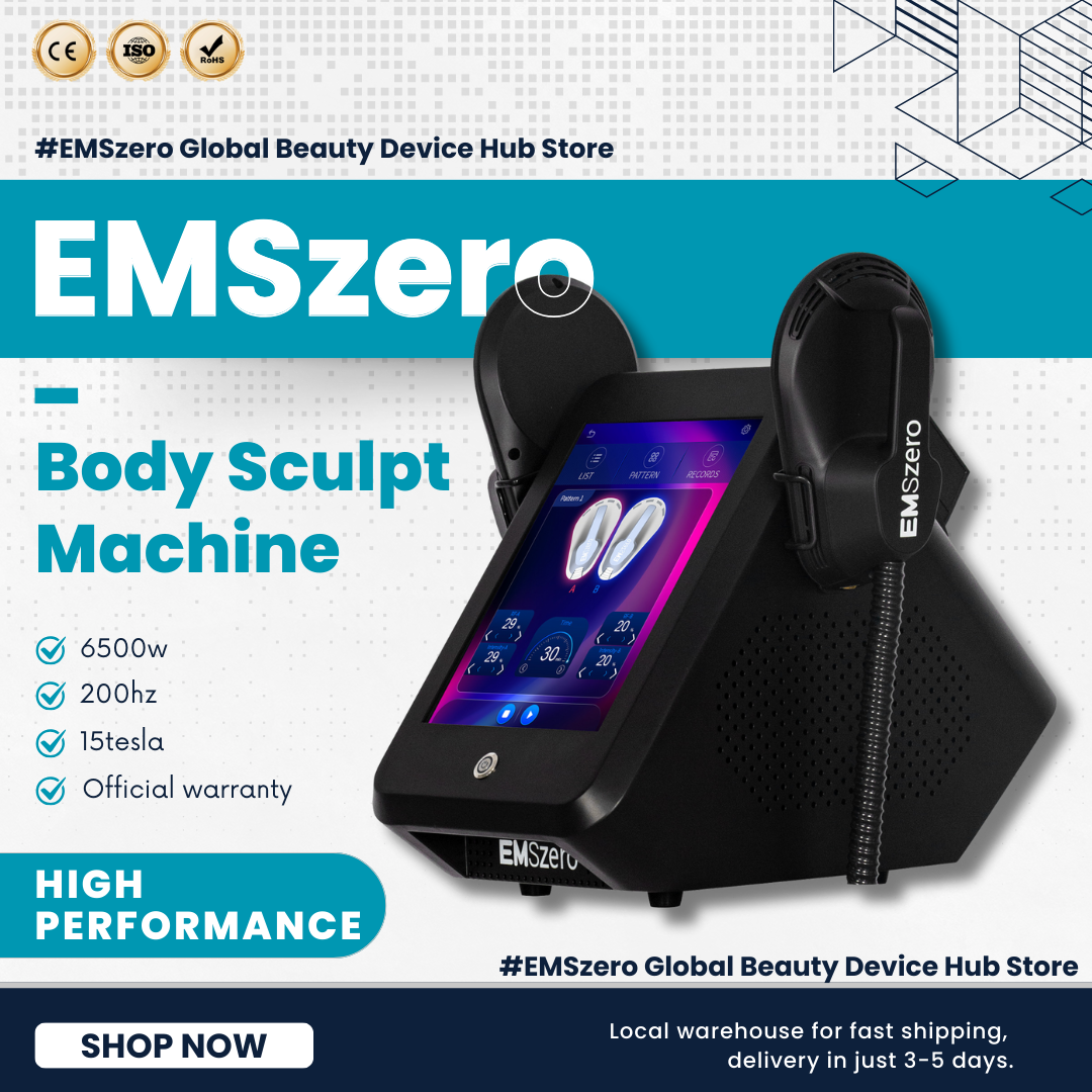 EMSZERO 200HZ Nova RF Machine Muscle Stimulation Body Sculpting Fat Burning EMS Weight Lose Electromagnetic