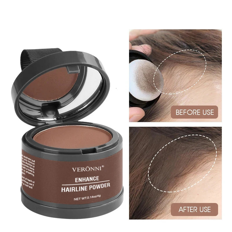 VERONNI Hairline Line Shadow Contouring Powder-Hair Repairing and Shadow Filling Powder Forehead Hairline Replacement Makeup 250625