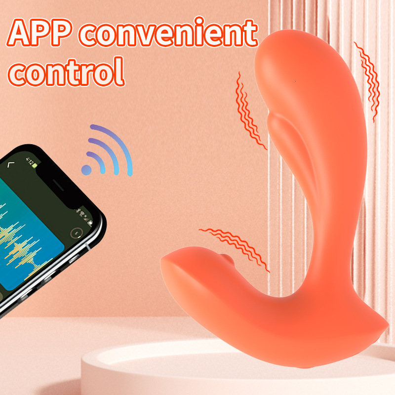 Liquid Silicone APP Remote-Controlled Vibrator Invisible Full-Body Wearable Female Device Adult Sex Toy