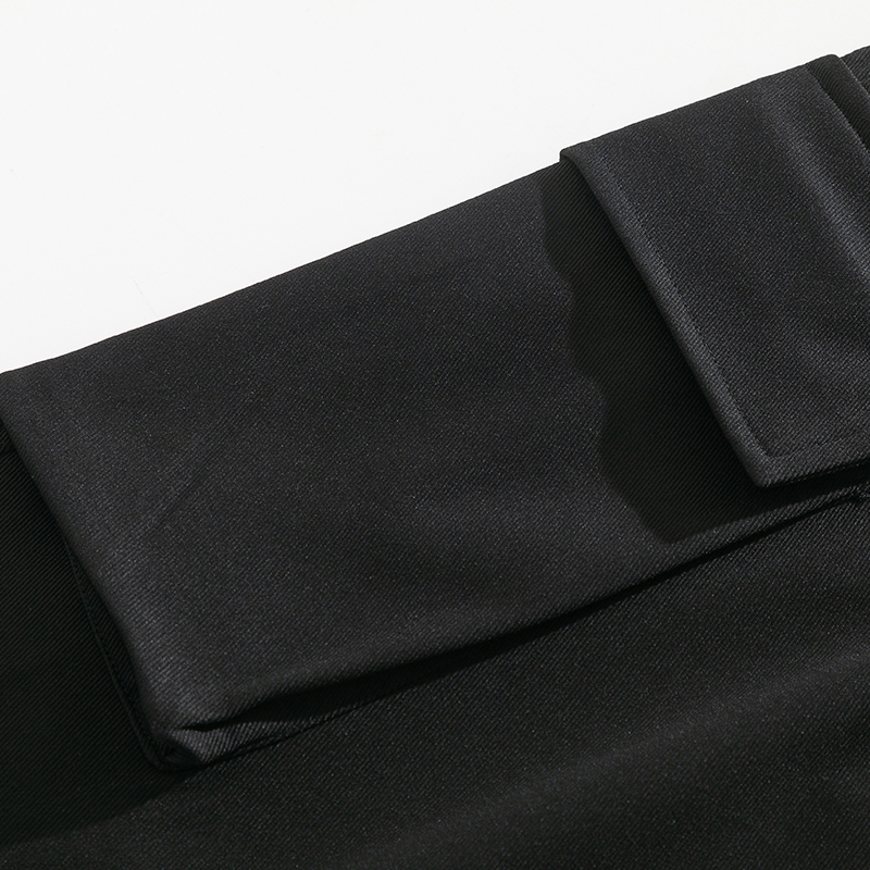 Plus size men's casual straight leg work pants for spring and autumn loose plus size sports trousers