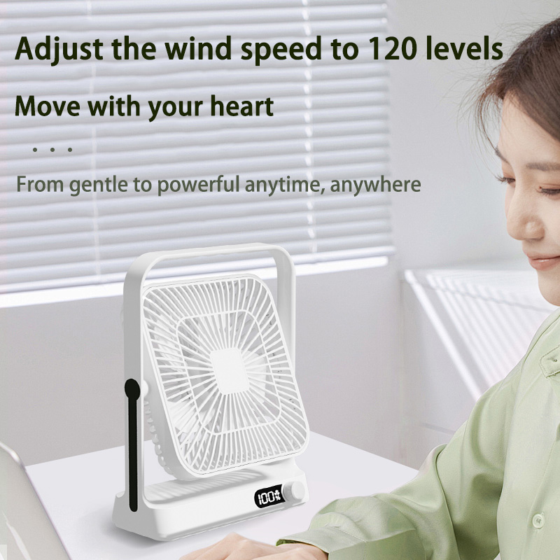 Portable handheld home mini outdoor office school m10 desktop fan
