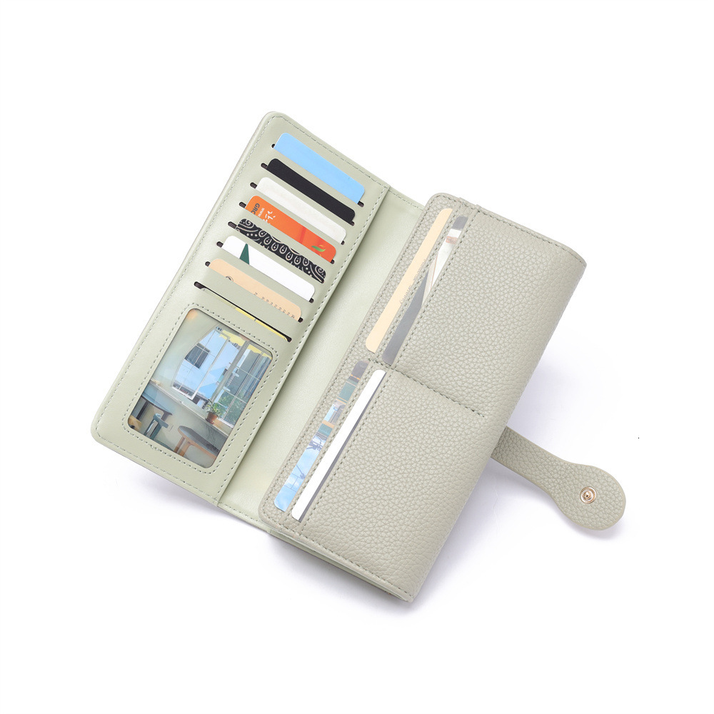 Designer Wallet Wallet Women Unisex Everyday Use Modern Classic Faux Leather Leather Wallet Mini Snap White ID Window Multiple Card Slots Coin Purse S