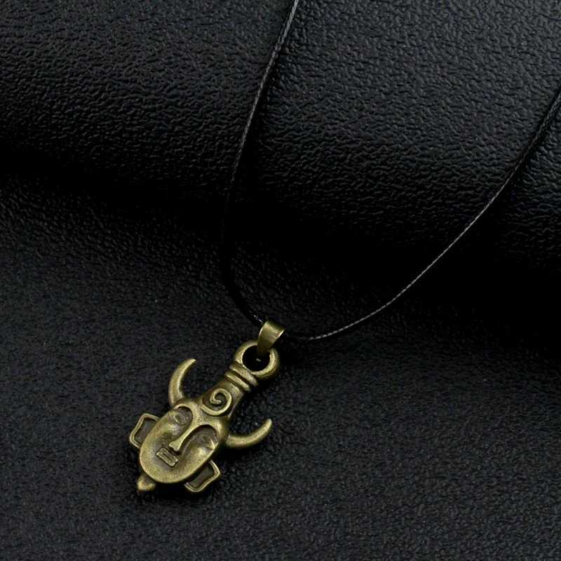 Movie Supernatural Dean Leather Rope Coppery Pendant Necklace for Women Men Winchester Jensen Jewelry Ackles Amulet Vintage M250625