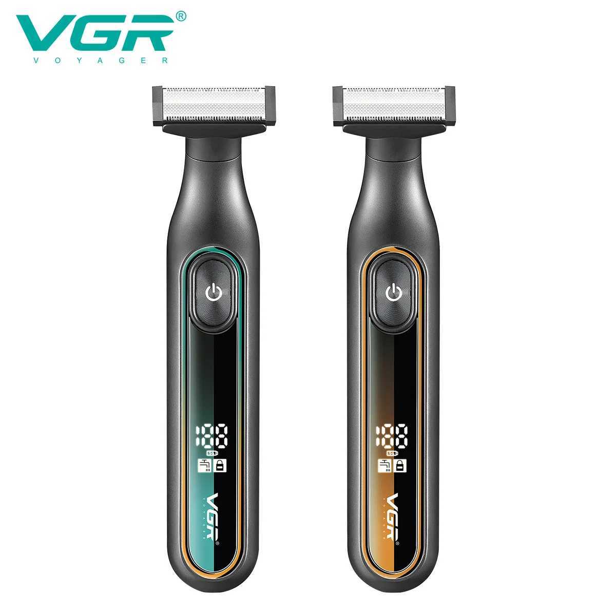 VGR Shaver Professional Shaving Machine Waterproof Beard Shaver Electric Razor LED Hair Trimmer Portable Shaver for Men V-360 W250625