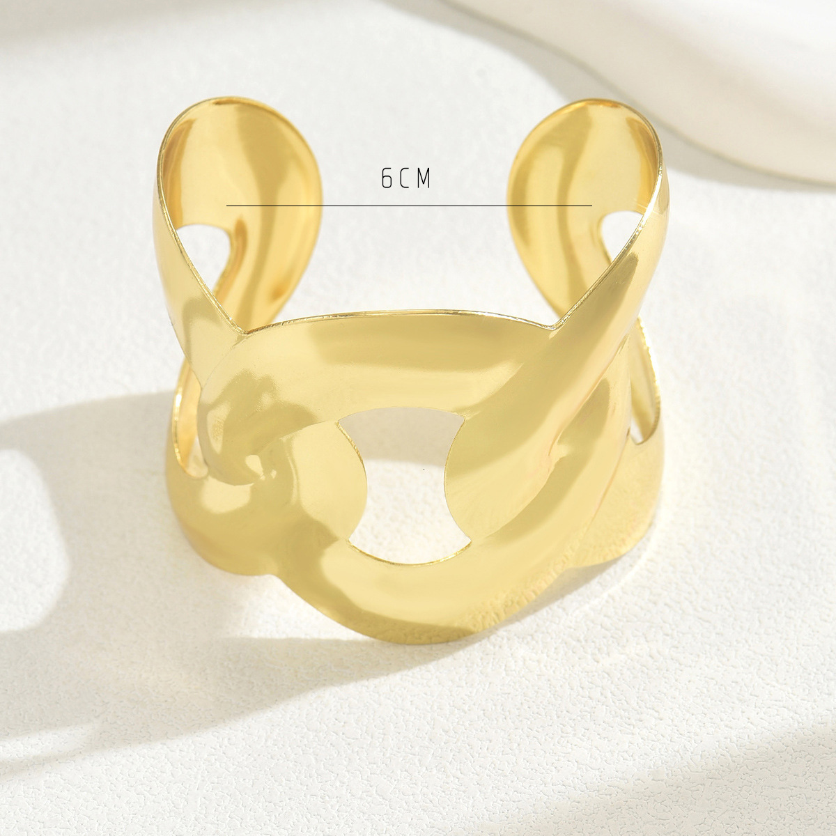 Fashion Light Women S Simple Multi Layer Wrapped Design High End Open Bracelet