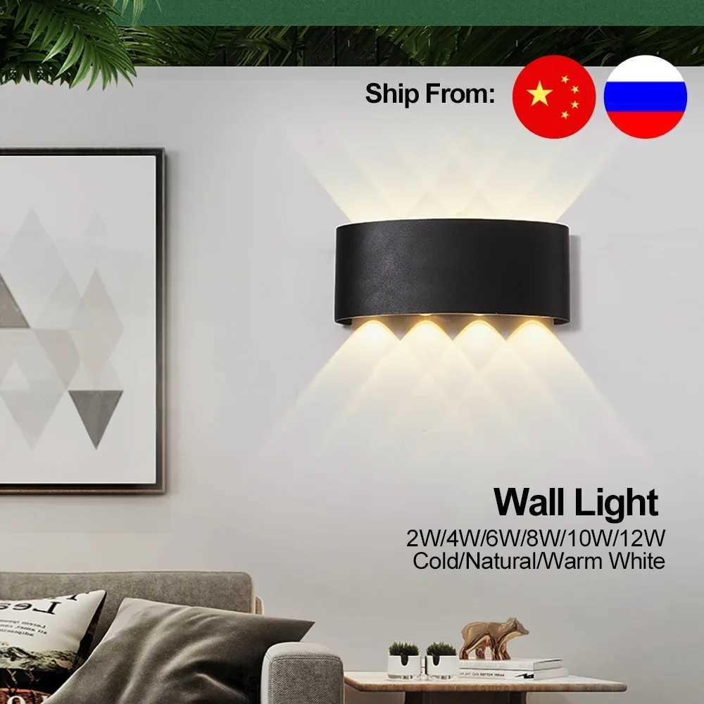 110v 220v LED Wall Light Interior Lamps IP65 Waterproof Bathroom Home Outdoor Bedroom Garden Bedroom Decoration Wall Lamps XJ250624