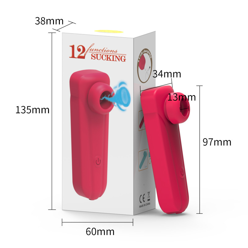 Headphone Device 12-Speed Sucking Silicone Rechargeable Masturbator Female Vibrator Adult Sex Toy