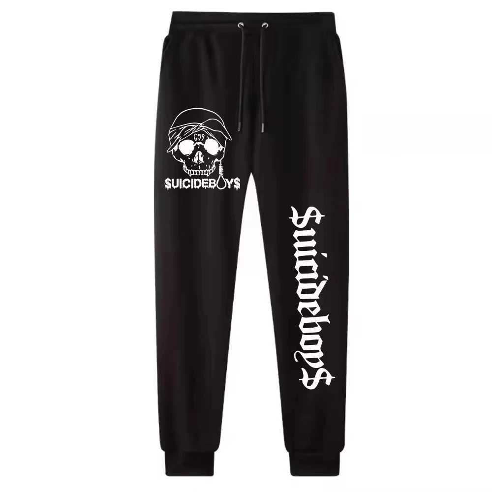 Fashion Suicideboys Skeleton Hip Hop Pants Sweatpants Men Women Harajuku Streetwear Jogging Pants Autumn Winter Joggers Trousers X250625