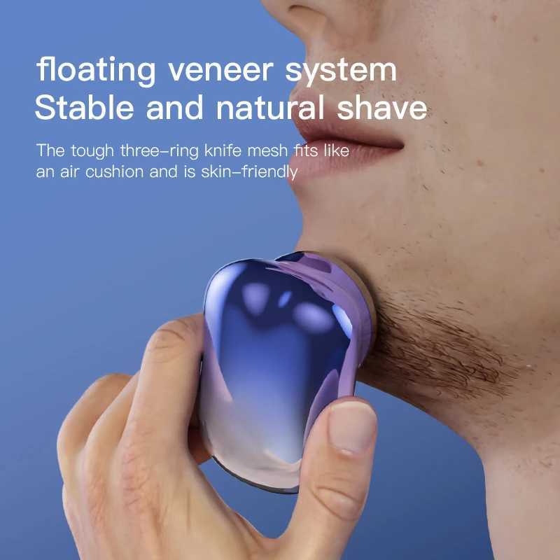 Travel Electric Shaver For Men Use For Face Legs Arms Mini Pocket-sized Portable Rechargeable Face Beard Razor Ideal For Outdoor W250625
