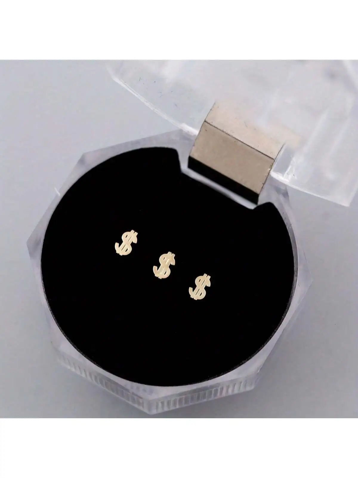 Delicate Dollar Symbol Teeth Metal Thin Slices Teeth Tooth Jewelry Decoration Alloy Hip Hop Style Shiny Jewelry 250606