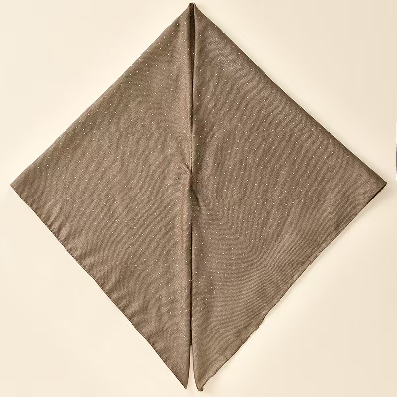 T1065 new style starry sky hot diamond polyester convenient headscarf Malay Indonesia all-match fashion pullover scarf