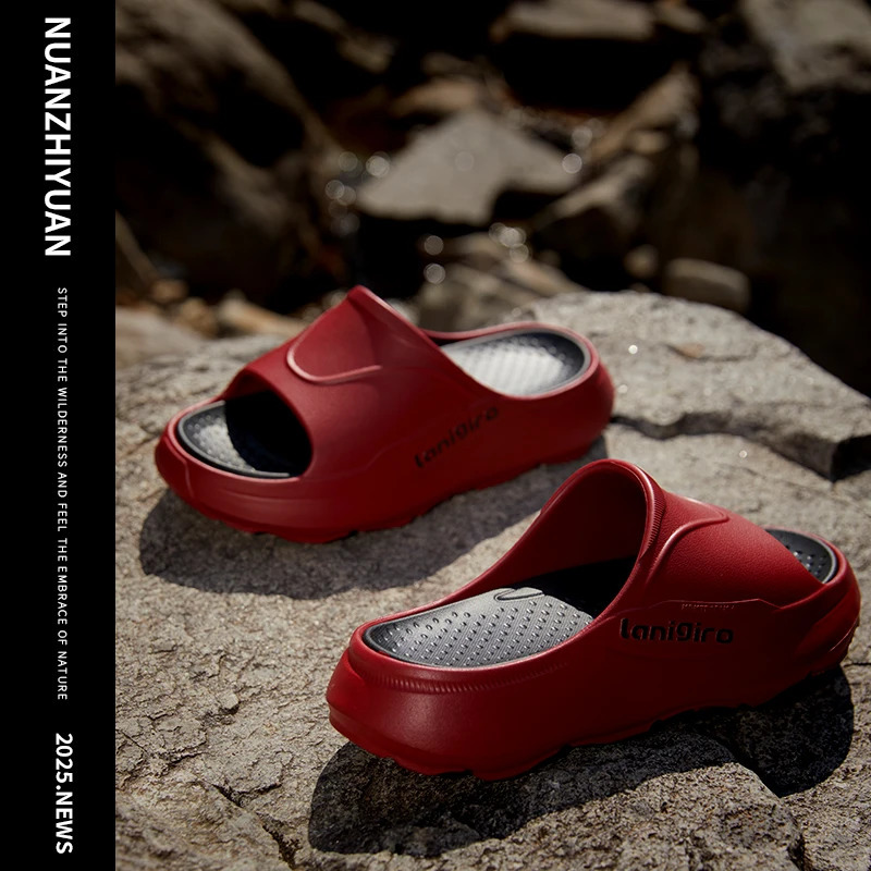 Men Antislip Summer Home Slippers Male EVA Soft Cozy Outdoor Beach Sandals Boys House Indoor Shoes Footwear 250624