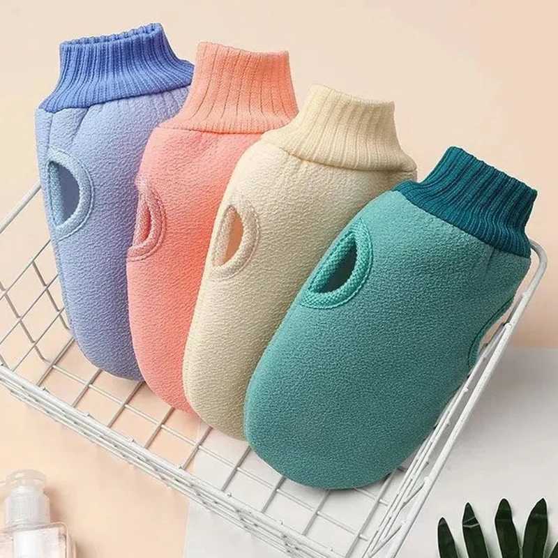 1PC Bath For Peeling Exfoliating Body Cleaning Scrub Mitt Rub Dead Skin Gloves For Shower Body Brush Towel SPA Foam Body Massage R250625