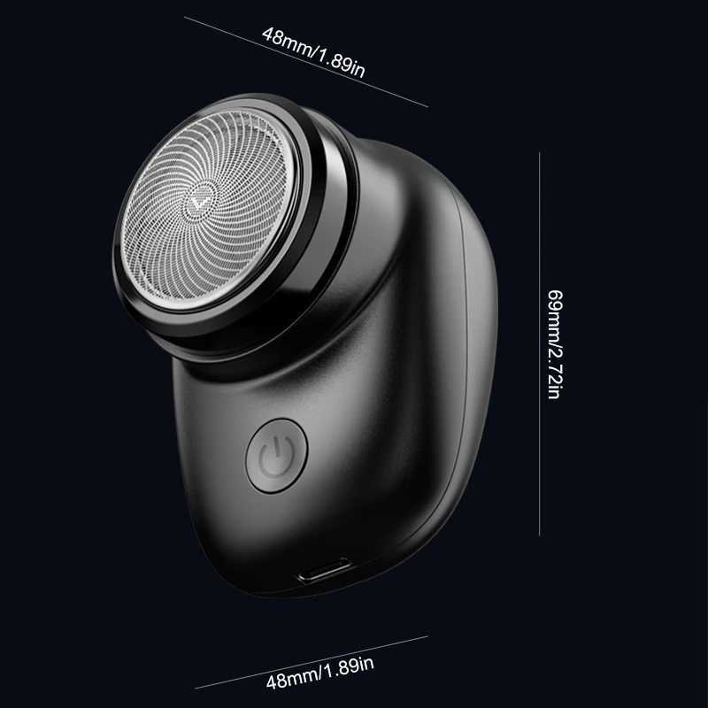 Palm Razors Men Shave Three Styles to Meet Travel Requirements and Support TYPE-C Charging. W250625