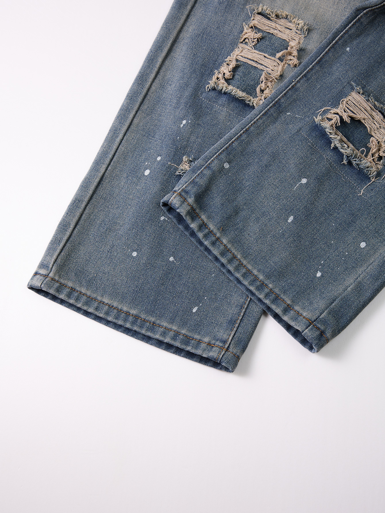 Casual Style Kids Denim Pants Featuring Rips Ideal Comfort Fit for All Occasions