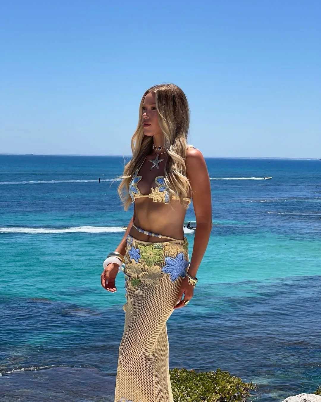 Bikinis Sexy Women Swimsuits Swimwear Bikini Set Chain Bathing Suit Beachwear Brazilian Biquini FemaleXJ250624