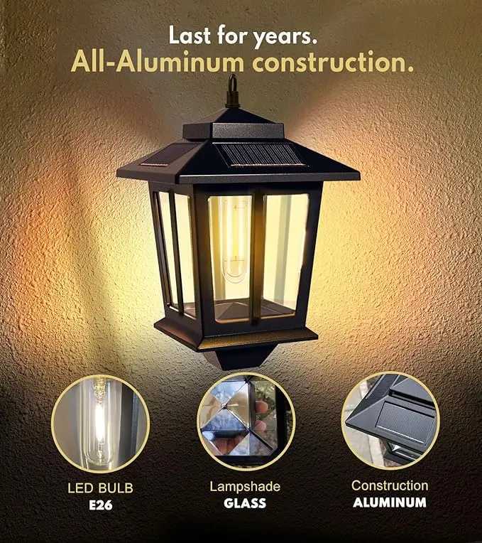 Solar LED Outdoor Lighting Solar Garden Light Solar Courtyard Decorative Light Outdoor Waterproof Lighting XJ250624