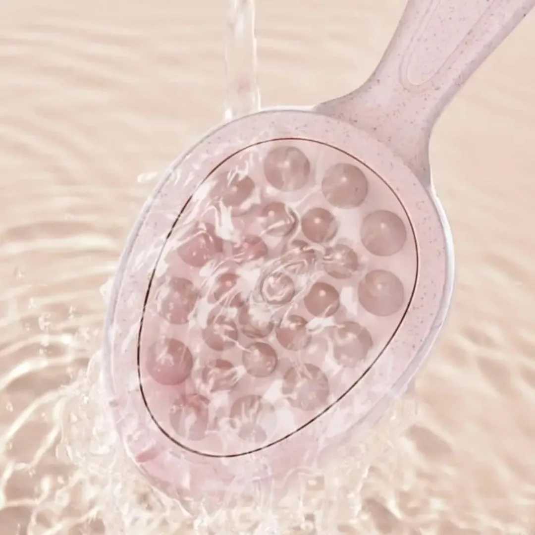 2 in 1 Silicone Shampoo Brush Head Scalp Massage Comb Double Side Hair Washing Comb Soft Body Bath Shower Brush Styling Tool HOT R250625
