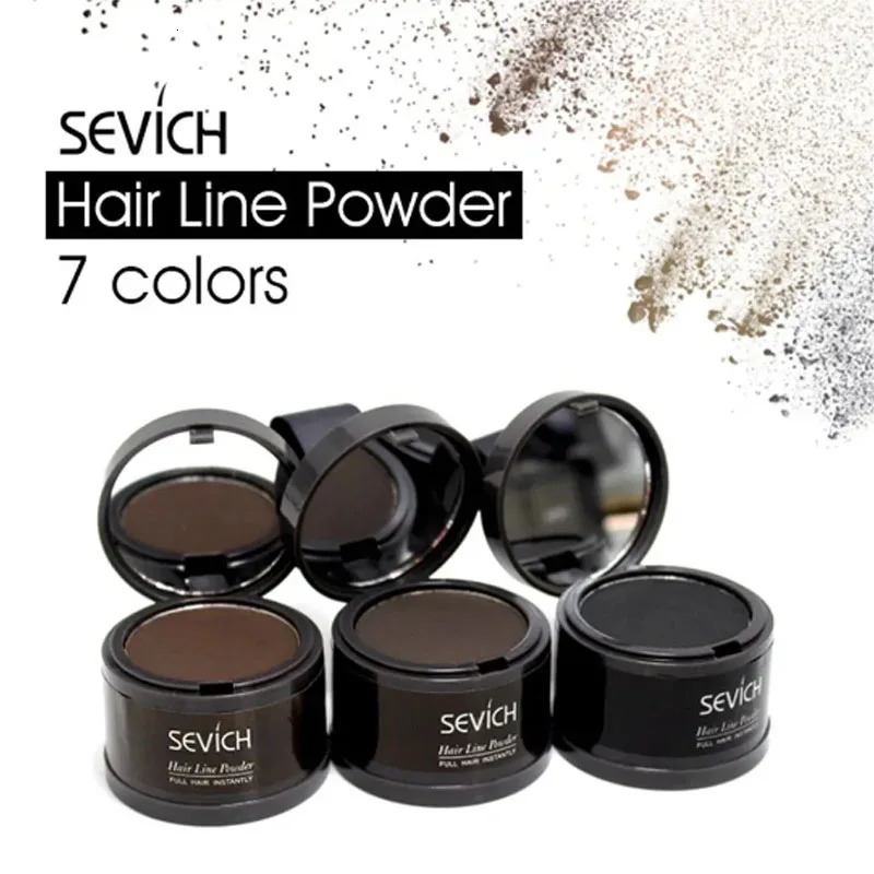 Sevich Hairline Repair Filling Powder With Puff Sevich Fluffy Thin Powder Pang Line Shadow Powder Forehead Hair Makeup Concealer 250625