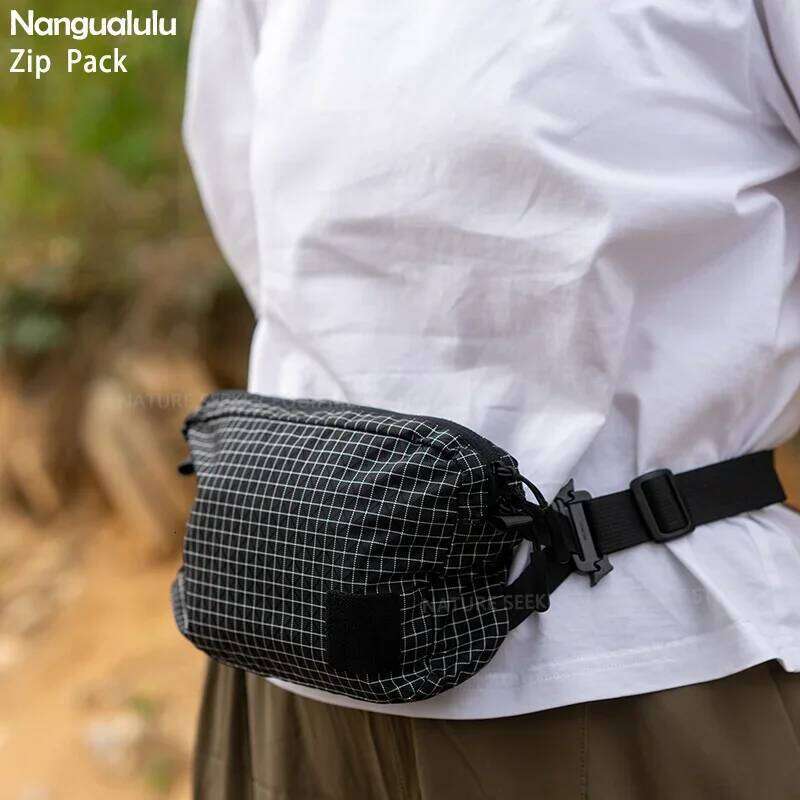 Designer Bag Tactical Zip Pack Outdoor Travel Waist Pouch With Belt For Hiking Riding Trekking Gear Backpacks Chest Bag UHMWPE Lightweight
