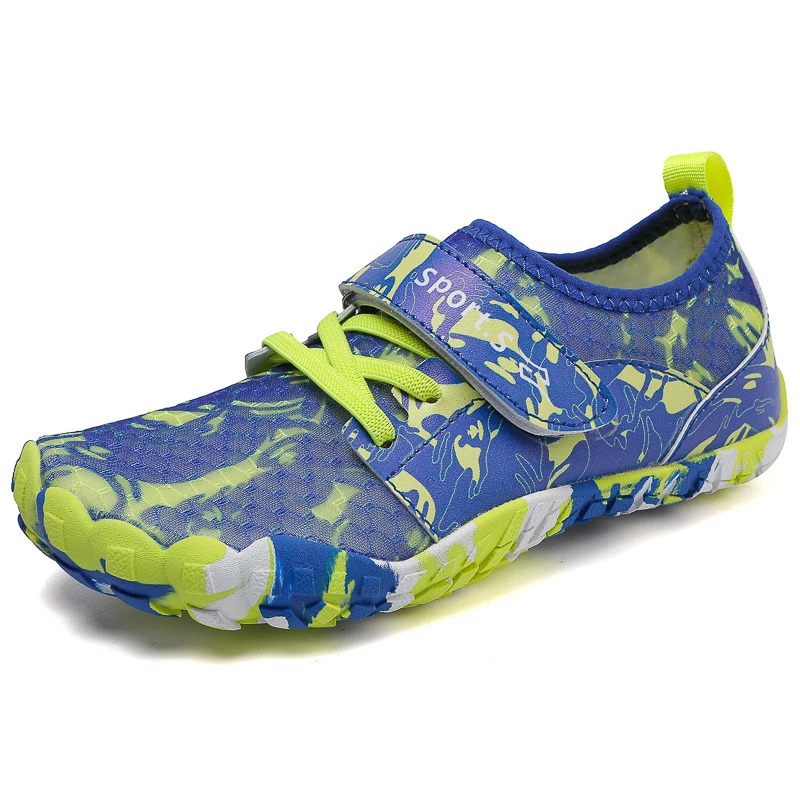 Childrens Anti-cut Anti-slip Wear-resistant Rubber-soled Wading Shoes Beach Sandals Quick-drying Pool Shoes Outdoor Water Playi 250624