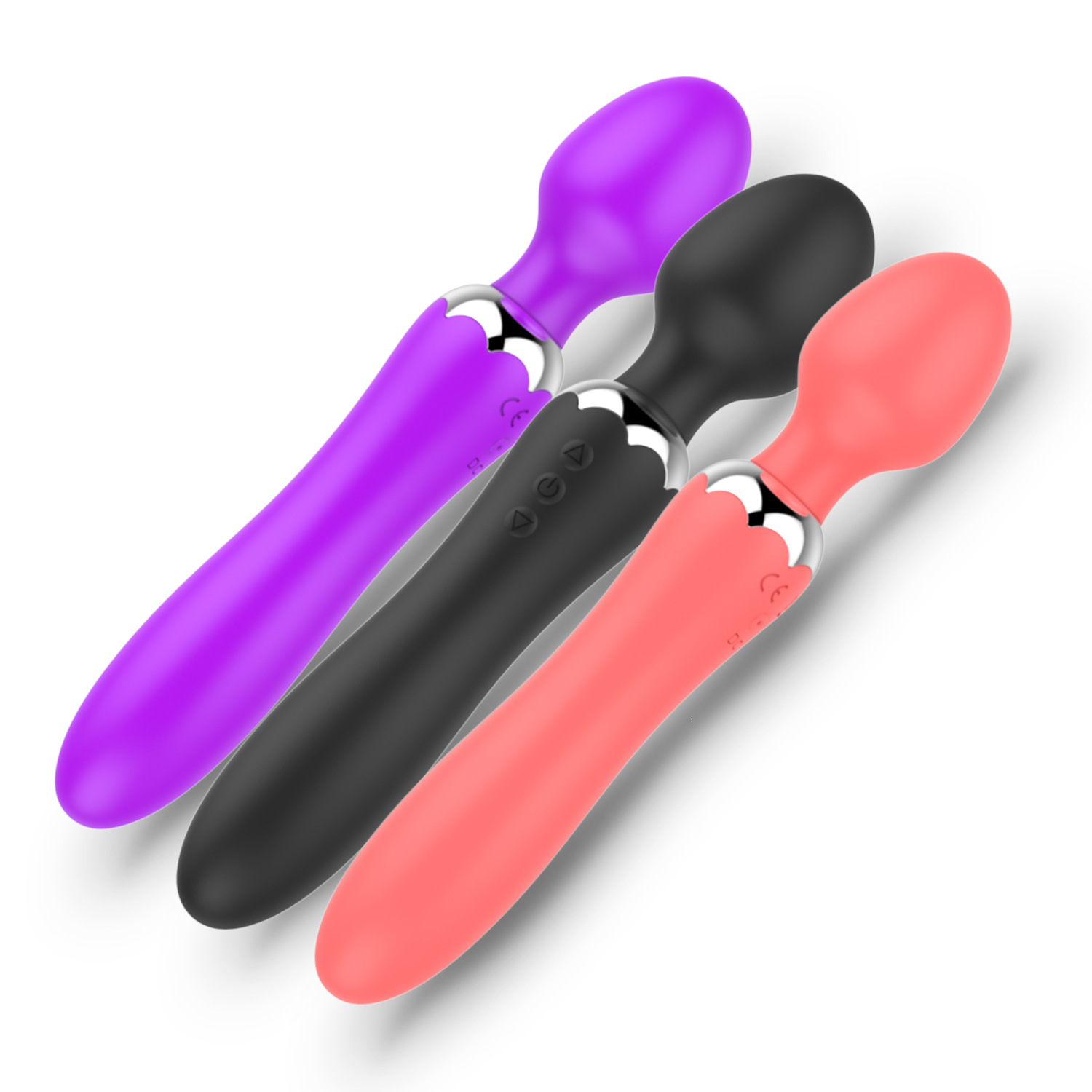 Haoqi Fun Variable Frequency Adult Products Female Dual-Head AV Vibrator