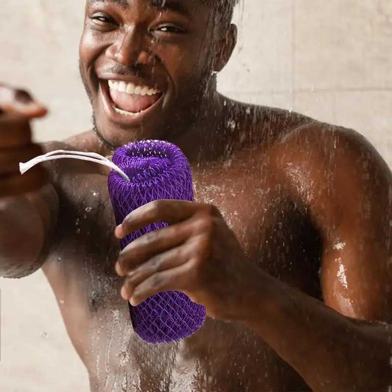 New african net sponges Deep Cleaning Bath Sponge Bathroom Body Scrubbing Tool For Arm Foot Neck Leg Back Daily Care R250625
