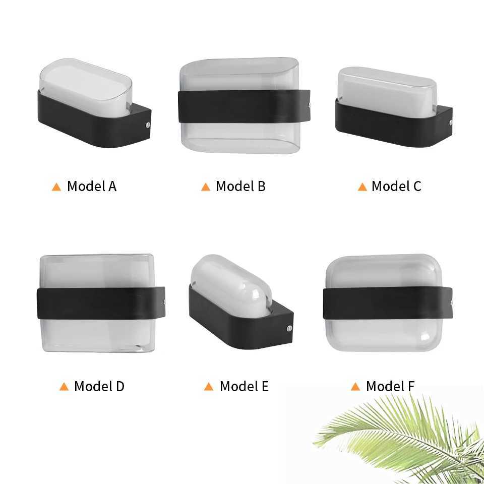 Outdoor Wall Light Courtyard Home Decoration Garden Exterior Motion Sensor LED Lighting Wall = Interior Facade Lamps Wall XJ250624