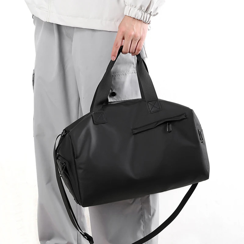 Fashion Travel Bags For Women Large Capacity Mens Sports bag Waterproof Weekend Sac Voyage Female Messenger Bag Dry And Wet 250624
