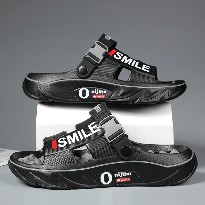 Mens Massage Slippers Indoor Outdoor Sandals Beach Comfortable Soft Slides Clogs Casual Shoes Men Women Home Slippers 250624