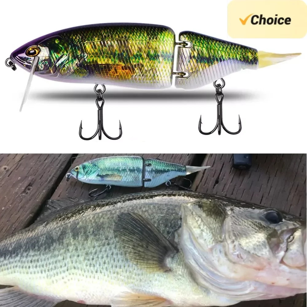 Jointed Bait 135mm 33g /165mm 60g Swimbait Fishing Lures Hard Body Floating Bass Pike Fishing Bait Tackle Drt Klash Swimbait 250625