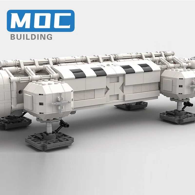 Space 1999 Eagle Shuttle Space Series Wars MOC Model Bricks Building Block DIY Assemble Toys For Children Gifts R250625