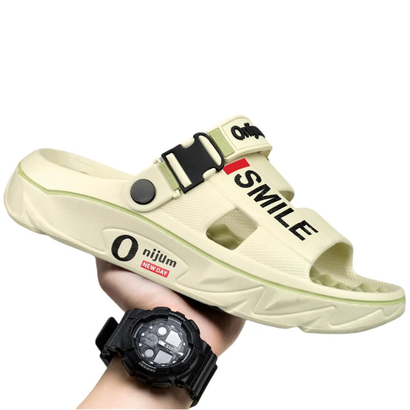 Mens Massage Slippers Indoor Outdoor Sandals Beach Comfortable Soft Slides Clogs Casual Shoes Men Women Home Slippers 250624