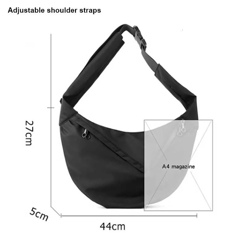 Mens Casual Crossbody Bags Portable Outdoor Shoulder Bag Large Capacity Work with Messenger sling bag men bolso hombre 250624
