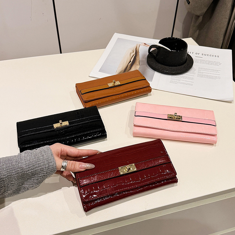 New Unisex Everyday Use Modern Faux Leather Leather Mini Wallet Zipper White Card Holder ID Window Coin Purse