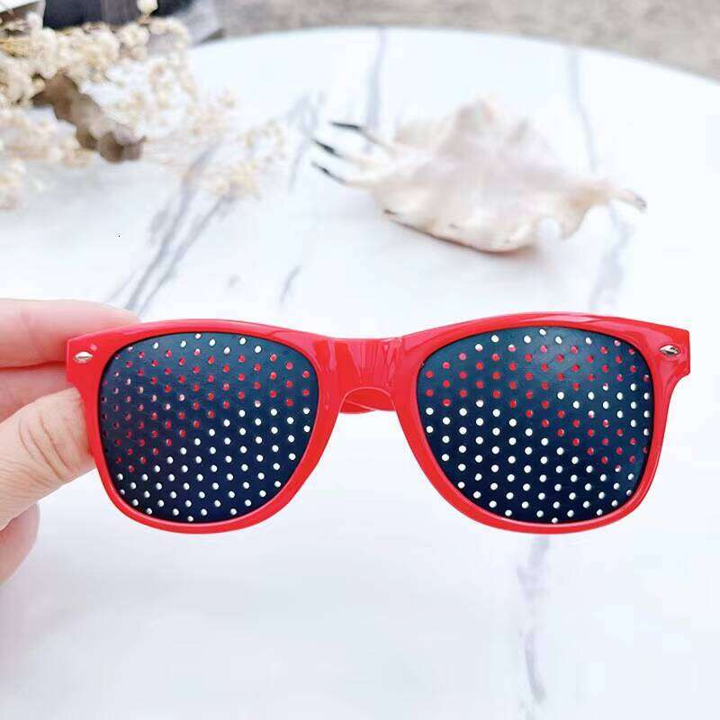 DHCollections Pinhole Vision Training Glasses for Adults and Kids Anti Fatigue Eye Exercise Eyewear for Vision Improvement