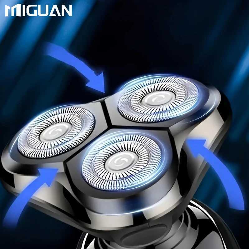 Electric Razor For Men 3 In 1 Electric Shaver Nose Hair Trimmer USB Rechargeable Portable Razor 3D Floating Blade Digital W250625