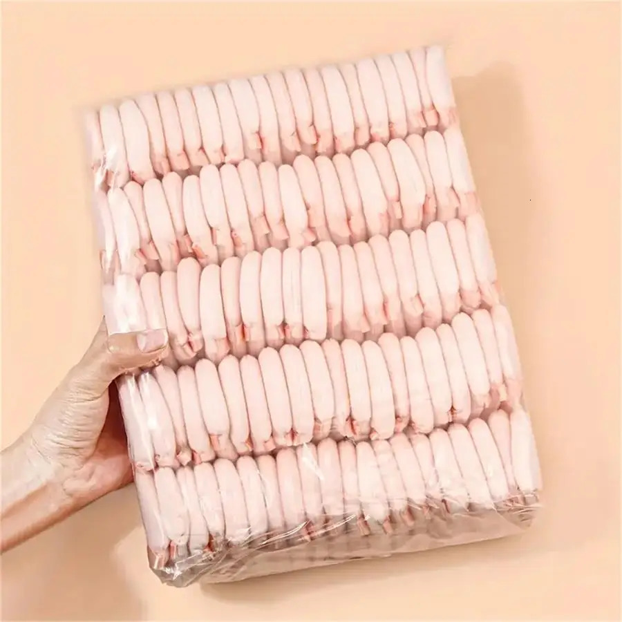 100Pcs Black Triangle Powder Puff For Loose Powder Liquid Cosmetic Soft Plush Powder Puff Makeup Foundation Puff Makeup Tool 250625