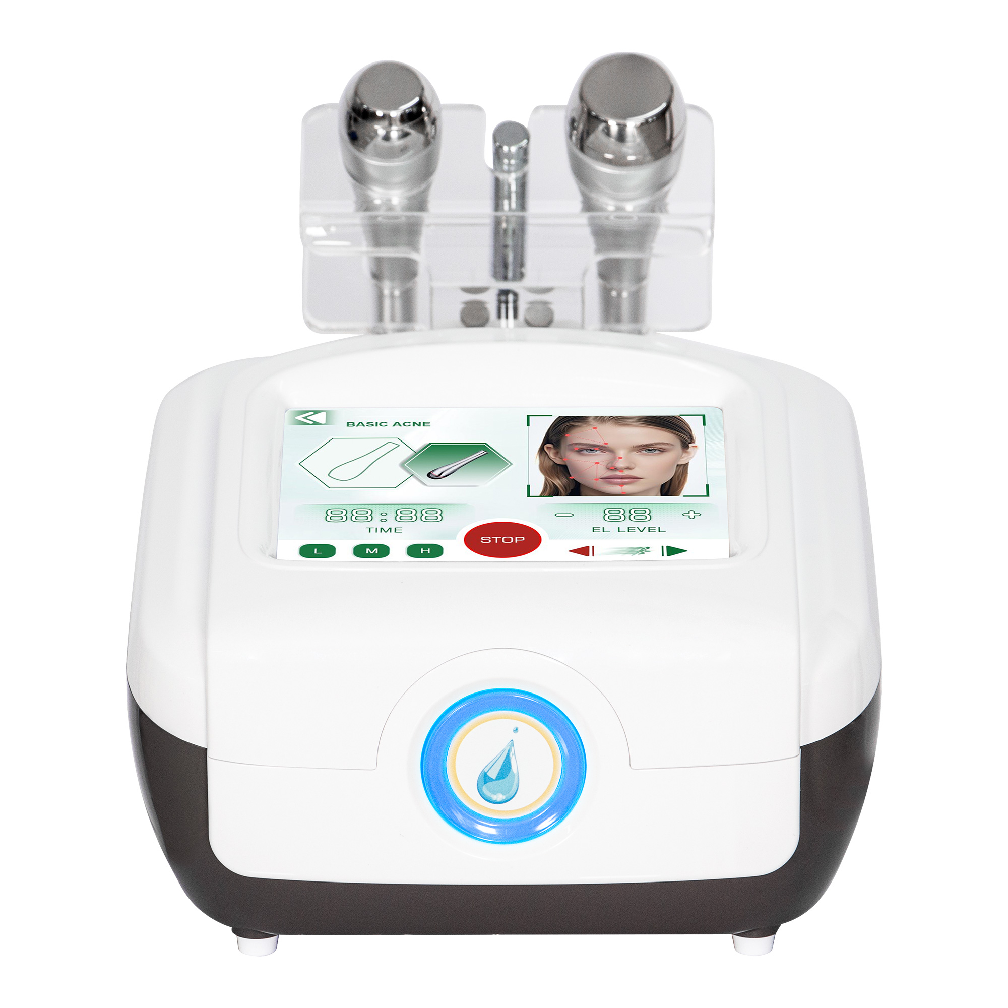 Ultrasonic Cavitation Skin Scrubber Deep Face Cleaning Freckle Removal Electroporation Beauty Tool For Pore Cleansing