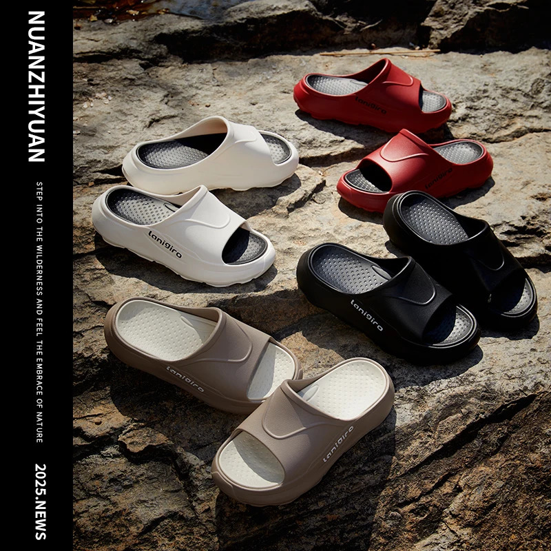 Men Antislip Summer Home Slippers Male EVA Soft Cozy Outdoor Beach Sandals Boys House Indoor Shoes Footwear 250624