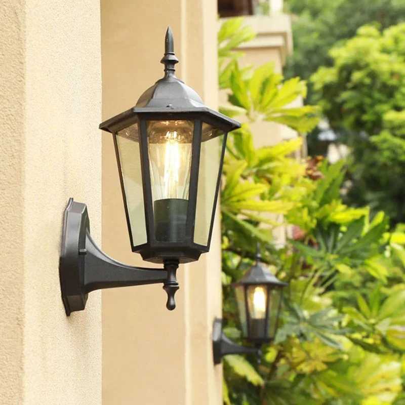 Waterproof Outdoor Light Nordic Corridor Balcony Wall Lamp Retro Garden Outdoor Decorative Lights Modern Outdoor LightingXJ250624