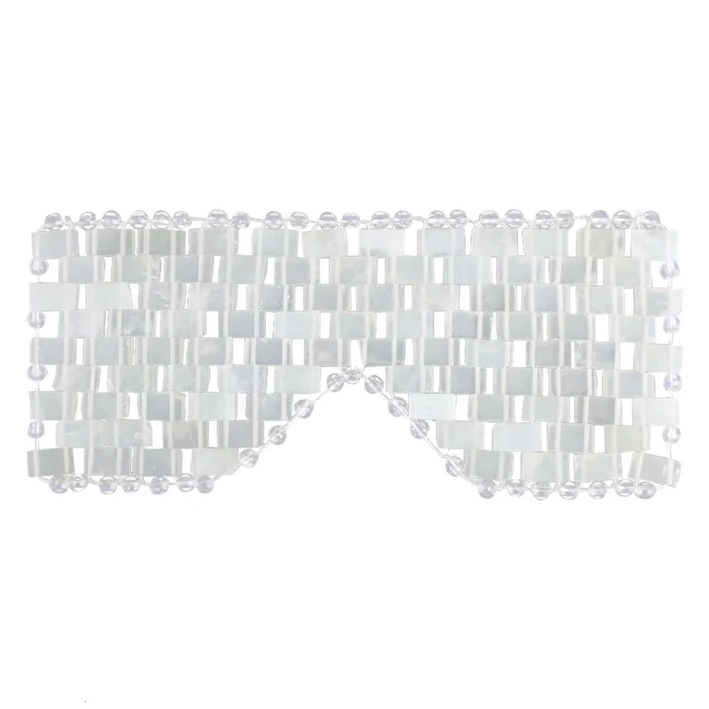 Jade Eye Mask Facial Cooling Mask Alleviate Puffiness Jade Stone Eye Cover Relieve Wrinkles AntiAging for Cold Therapy 250619