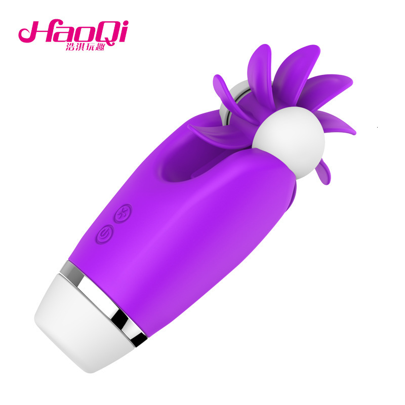 Adult Toys Female Masturbation Licking Device 12-Speed USB Rechargeable Rotating Tongue Oral Sex hine