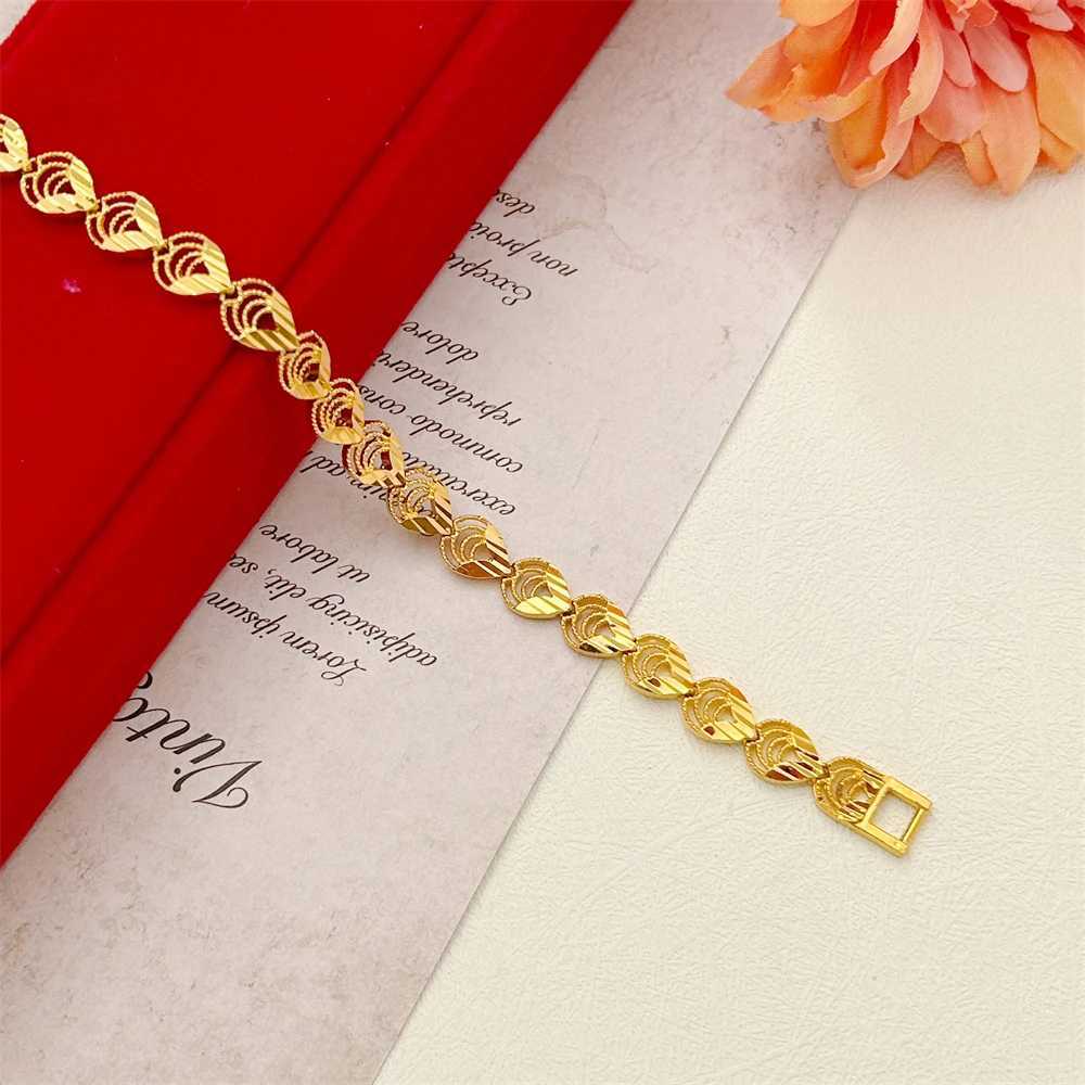 Stainless Steel Wens Hand Bracelet Crown Leaves Flower Wide Chain Wristband Vintage Jewelry Party Gifts X250625