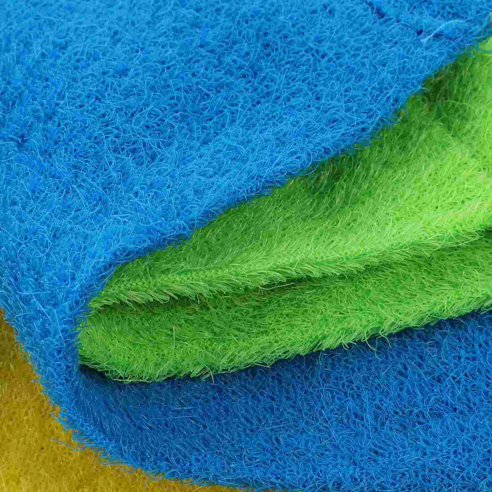 Back Scrubber Towel Exfoliating Shower Cloth Double- sided for Bath Shower Scrub Strap Spa Towel Massage Scrubber (Random Color) R250625