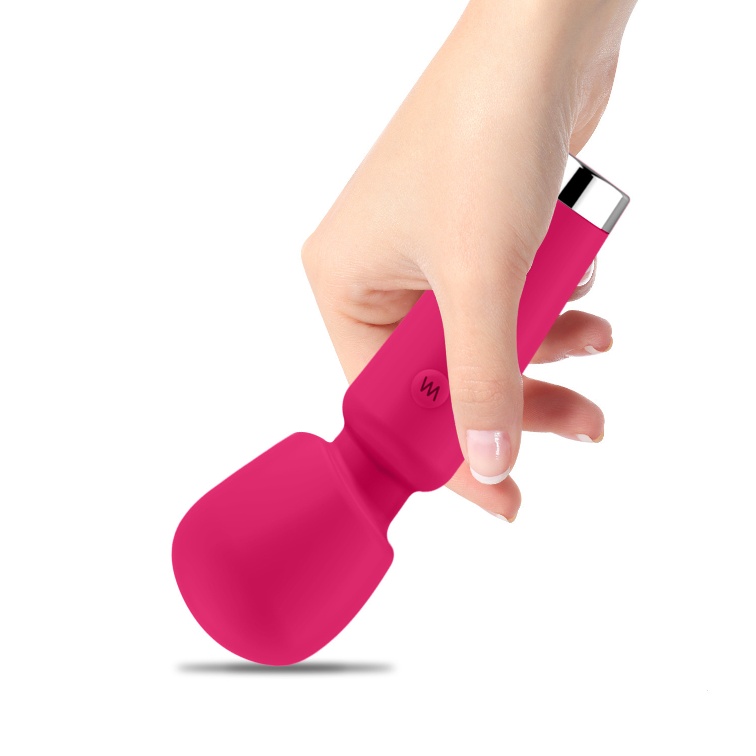 Haoqi Fun New Mini Compact Silicone AV Stick 16-Speed Vibration Female Masturbator Massager Adult Product