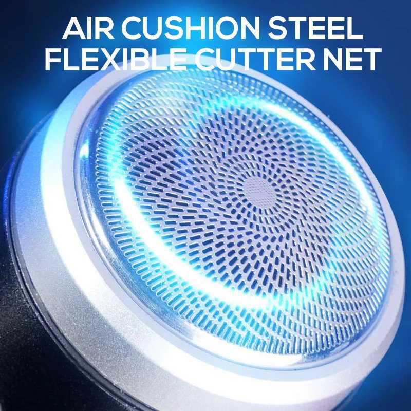 Mens Electric Shaver with LED Display Type-C Rechargeable Mini Portable Electric Shaver Long Endurance Suitable for Wet and Dry Use Razor W250625