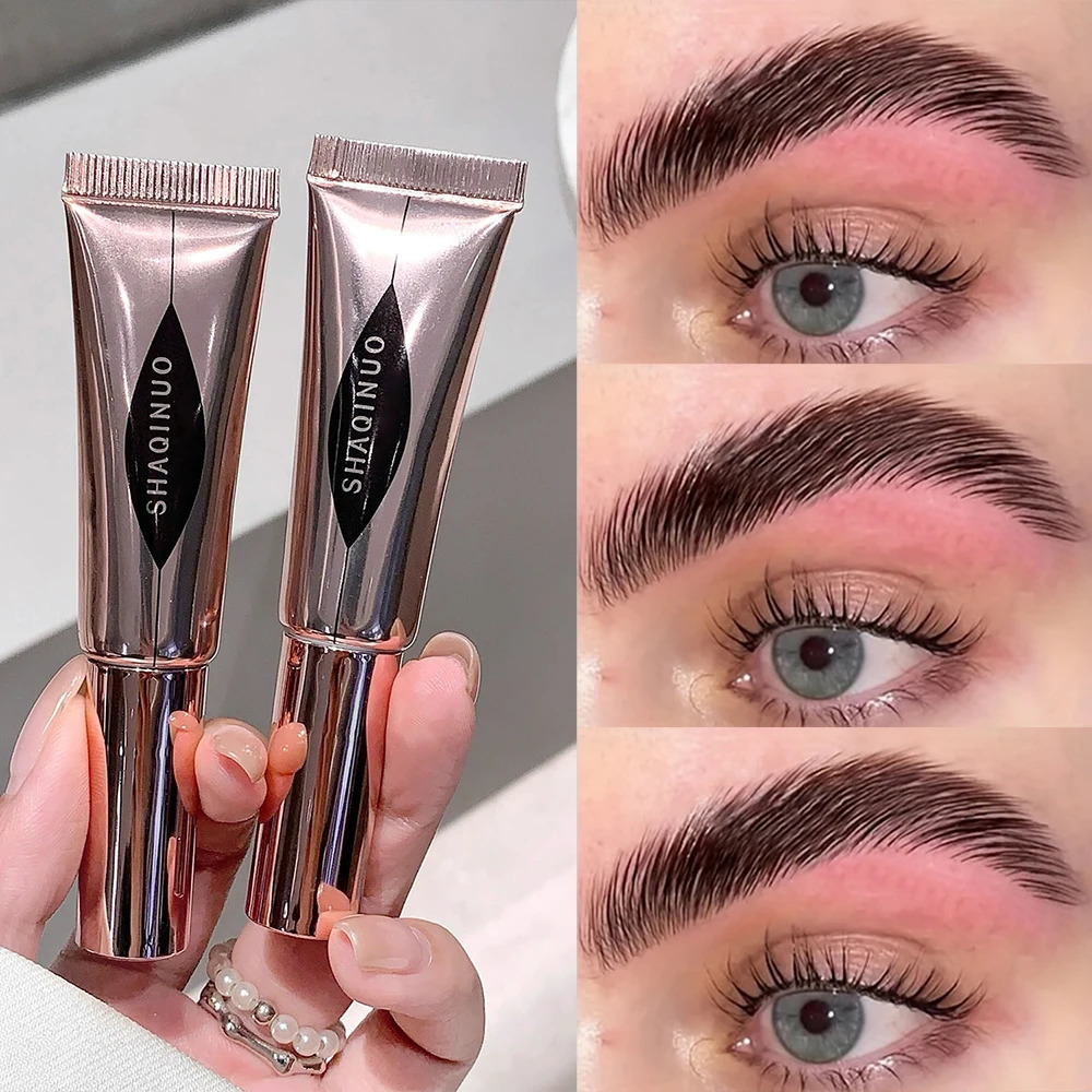 Eyebrow Styling Gel Easy to Shape Long-Lasting Hold Small Brush for Effortless Application Naturally Colored for Al 250625